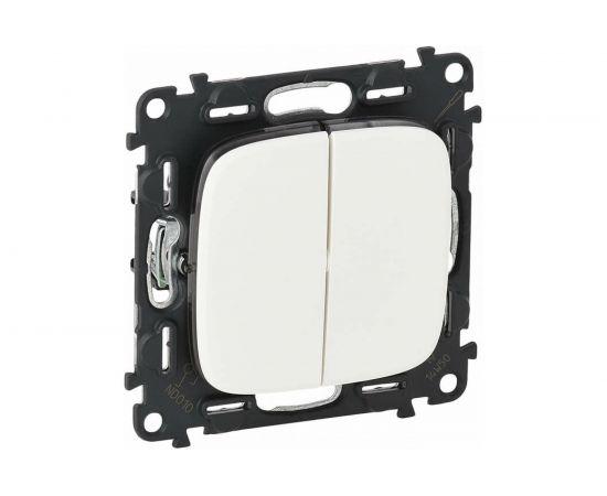 Механизм выключателя Legrand 2-кл. СП Valena Allure 10А IP20 250В Leg 752705 1180936 