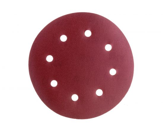 Круг шлифовальный (5 шт; 180 мм; P240; 8 отверстий) АЯ-ТЕХ 4673729815093 