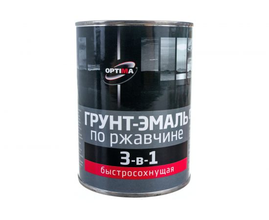 Быстросохнущая грунт-эмаль OPTIMA 3 в 1 0,8кг синяя 11598019 