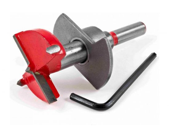 Сверло Форстнера с ограничителем по дереву (35 мм; победитовые напайки) NOVOCRAFT CBL03510093R 