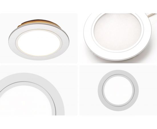 Комплект светодиодных круглых врезных светильников Apeyron 12В, 1.3Вт х 4шт ТБ 12-03 – изображение 12