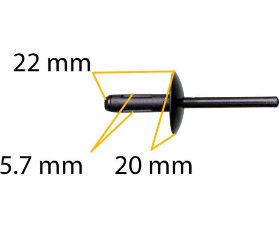 Автокрепеж для BMW 10 шт 7147293278 КрепАвто 1958 – изображение 2