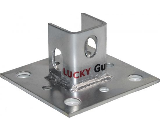 Основание потолочной стойки Lucky Guy 100х100х3,0 мм, под профиль 30х30х30х2,0 мм 300 04 100100 50 0р – изображение 2