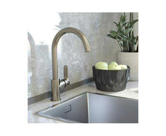 Смеситель для кухни IDDIS сатин, Cuba CU1BNJ0i05 – изображение 2