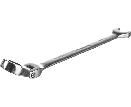 Комбинированный трещоточный ключ МастерАлмаз с гибкой головкой, 180 град, 10 мм 10502919 – изображение 2