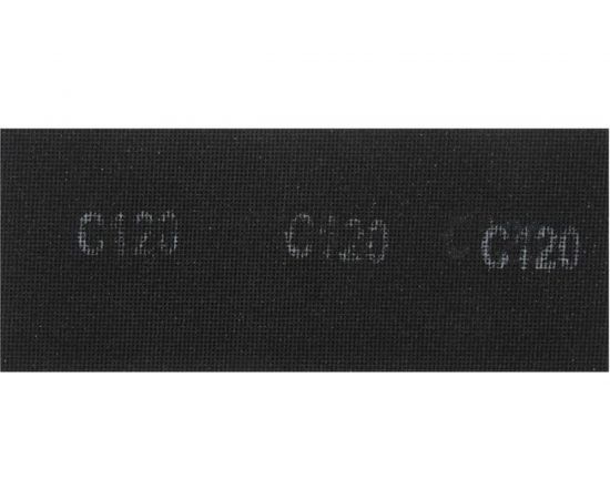 Сетка абразивная водостойкая (10 шт; 115х280 мм; Р120; корунд) TUNDRA 1300832 – изображение 2