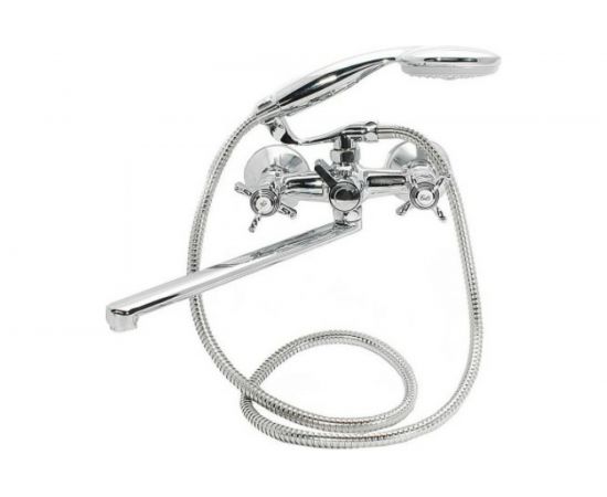 Смеситель для ванны и умывальника FRAP F2124 1/2 керамическая кран-букса, картриджный переключатель 512773 – изображение 2