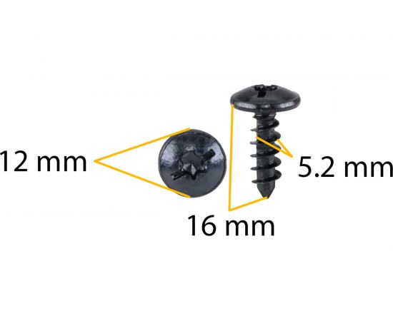 Автокрепеж для VAG 10 шт N91132901 КрепАвто M2260 – изображение 2