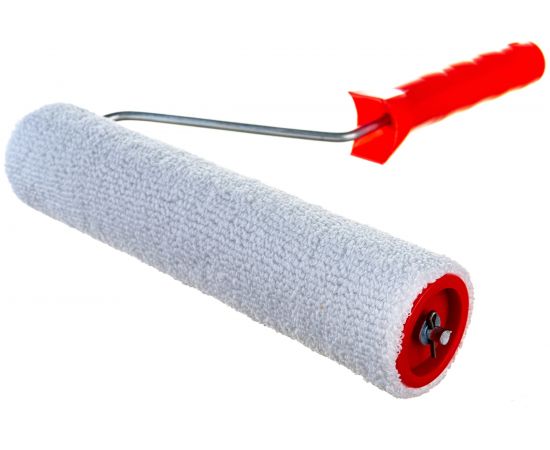 Малярный валик РемоКолор с рукояткой Велюр, ось 6мм, D48мм, 250мм, 04-2-306 – изображение 2