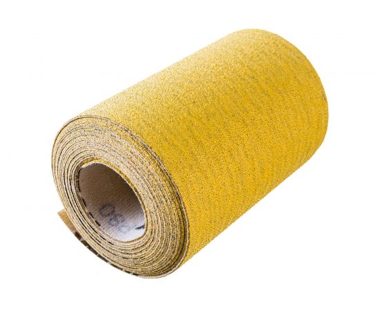 Материал абразивный (4 м; 115 мм; Р80; на липучке) HOLEX HAS-58703 – изображение 2