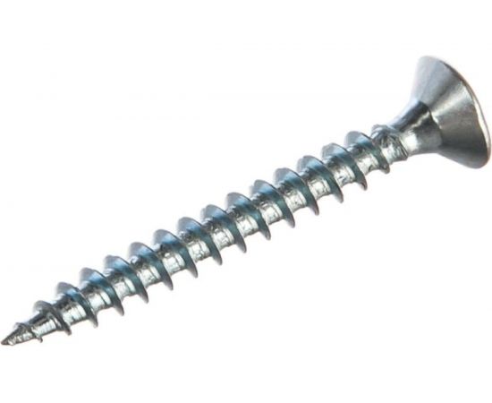 Потайной универсальный шуруп Метизный двор 3,0x12, оцинкованный, 1000 шт. 4690441021274 – изображение 3