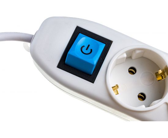 Сетевой удлинитель Electraline с выключателем, с заземлением и с защитой от детей 3м 62016 – изображение 3