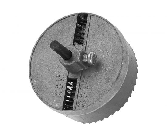 Набор пил кольцевых (7 шт; высота 25 мм; 26, 32, 38, 45, 50, 56, 63 мм) TUNDRA 1300838 – изображение 3