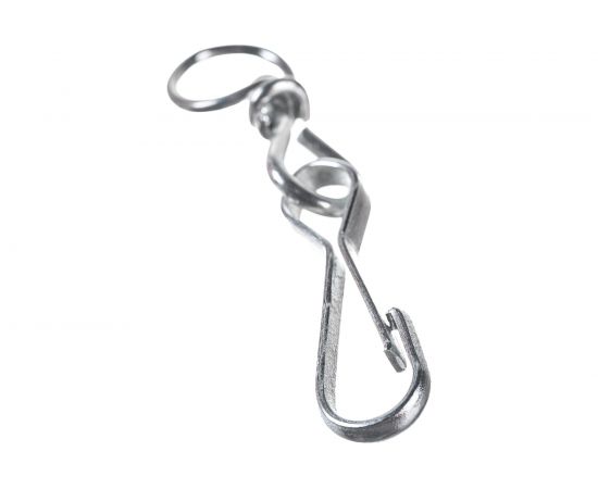 Карабин с вертлюгом Партнер тип А, 30 мм, оцинкованный, 2 шт 827246 – изображение 3