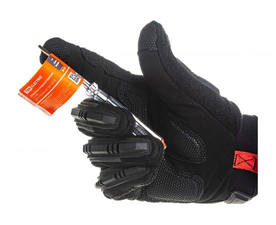 Отвертка-пробник индикатор TDM ЭкспертЭлектрик 135 мм 100-500В SQ1015-0001 – изображение 3