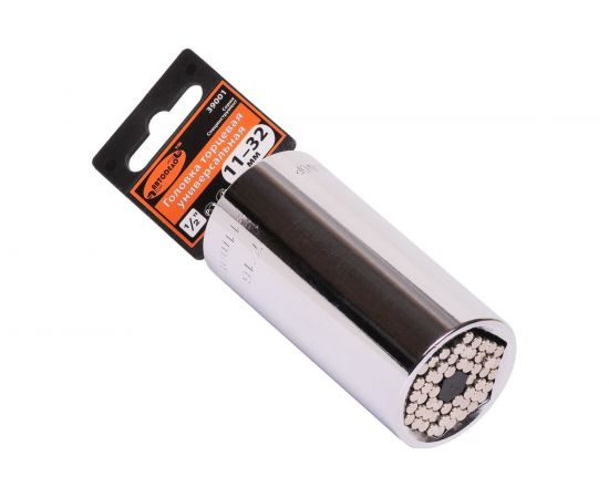 Головка торцевая универсальная 11-32 мм DR1/2 АвтоDело 39001 14827 – изображение 3