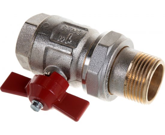 Шаровой кран ITAP IDEAL с накидной гайкой, полнопроходной, бабочка, 1 098 – изображение 3