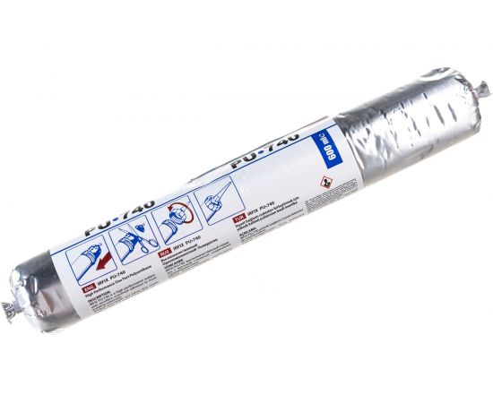 Полиуретановый герметик IRFIX PU-740 серый 600 мл однокомпонентный 20041 – изображение 3