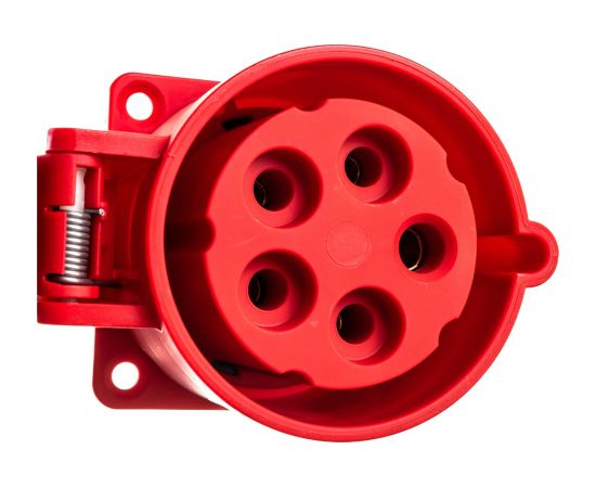 Встраиваемая розетка PCE 32А 400V 3P+N+E IP44 325-6 – изображение 4