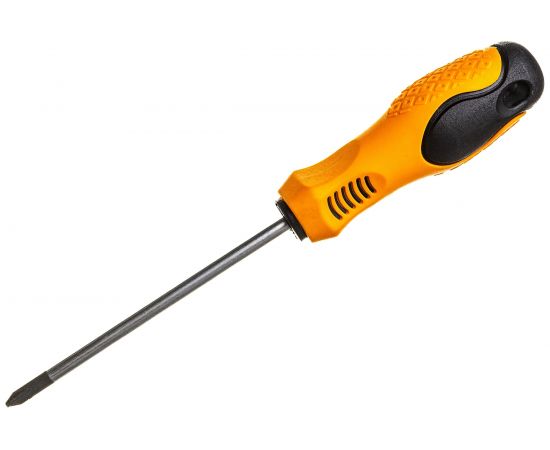 Отвертка Park крестообразная PH1х100 мм двухкомпонентная рукоятка 008397 – изображение 4