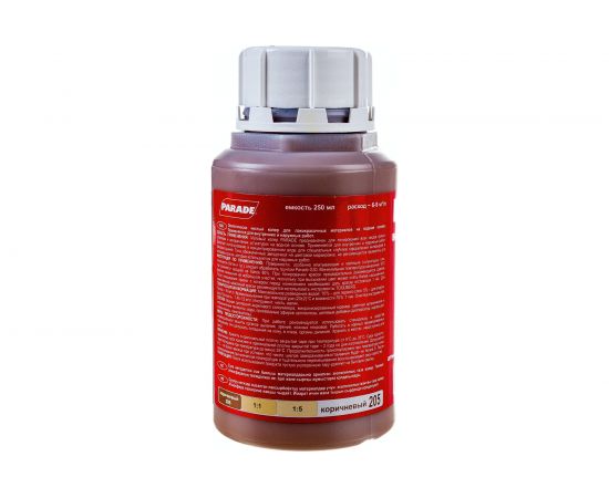 Колер PARADE №205 Коричневый 0,25 л Россия 90001651710 – изображение 5