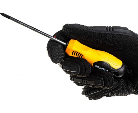 Отвертка Park крестообразная PH1х100 мм двухкомпонентная рукоятка 008397 – изображение 5