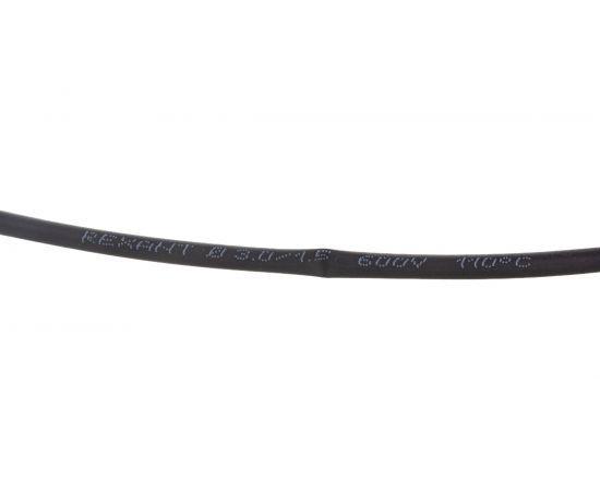 Термоусаживаемая трубка REXANT 3,0/1,5 мм черная, ролик 2,44 м 29-0006 – изображение 5