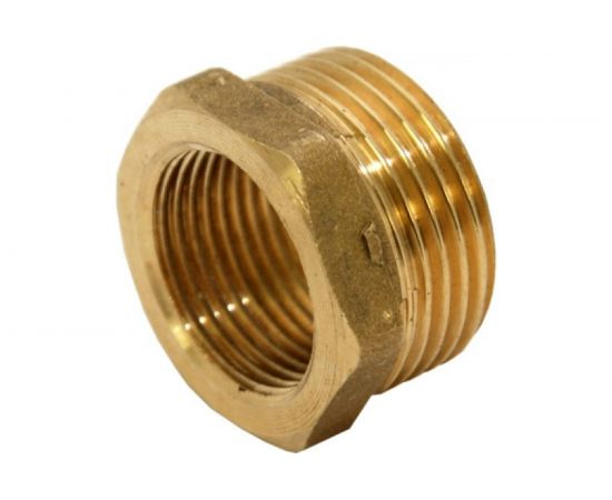 Футорка LEXLINE 1/2-1/4 нар/вн., латунь 15-8 Украина 526329 