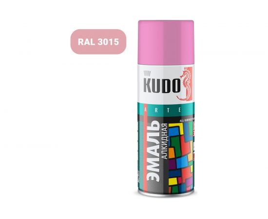 Эмаль-аэрозоль KUDO ун. розовая 520 мл 1/12 1014 57442 