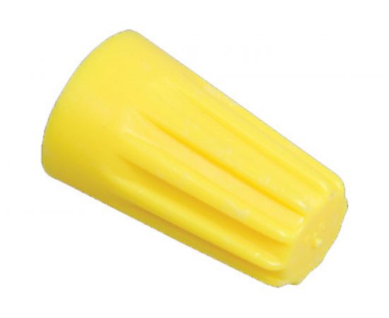 Соединитель проводов IEK СИЗ-1 2.5-4.5 кв.мм, желтый, упаковка 100шт, ИЭК USC-10-6-100 