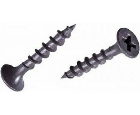 Саморез Саморезик 4,8х95 гипсокартон/дерево, редкий шаг резьбы, оксид. 200 шт SW/GD-4,8х95-200 