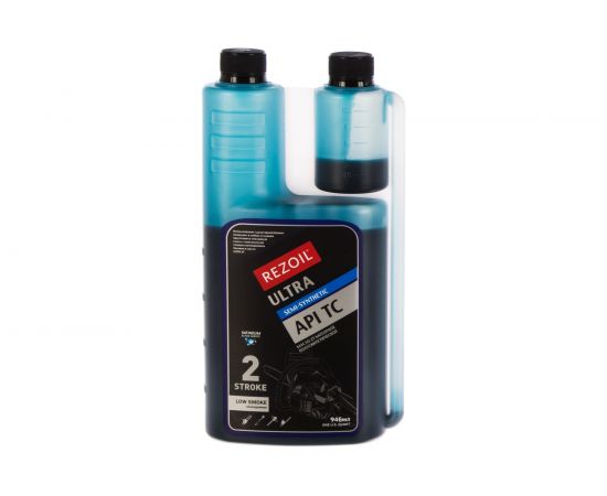 Масло REZOIL ULTRA полусинтетическое с дозатором (0.946 л) для 2-тактных двигателей API TC Rezer – изображение 2