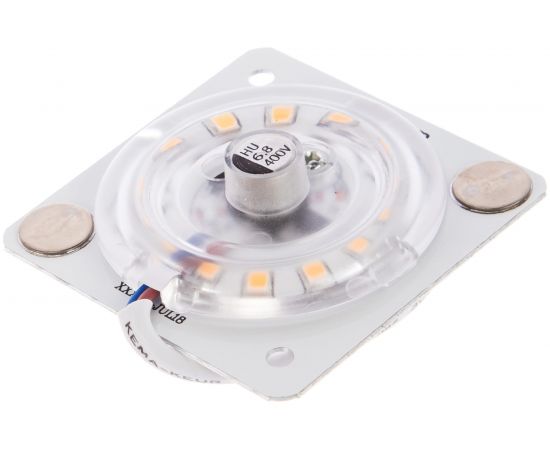 Светодиодная плата Apeyron 220В, 12Вт, прямоугольная с линзой, без пульсации, ТБ 02-12 – изображение 2