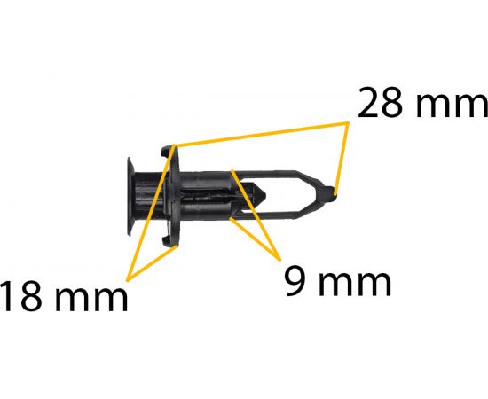 Автокрепеж для Lexus/Toyota 10 шт 5216102030, 521610K040, 5216102020, 5216144010B0 КрепАвто 0787 – изображение 2