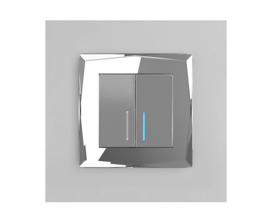 Рамка Werkel W0011220 на 1 пост зеркальный a051017 – изображение 2