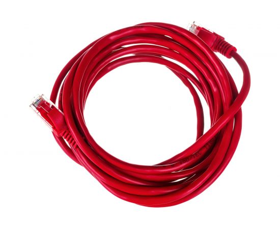 Патч-корд ExeGate UTP-RJ45-RJ45-5e-3M-RD, UTP, cat.5e, 3м, красный 258679 – изображение 2