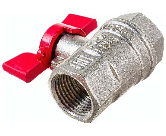 Шаровой кран VALFEX PREMIUM для воды, 1/2"" ВР/ВР, бабочка VF.217.NB1.012.PREMIUM – изображение 2