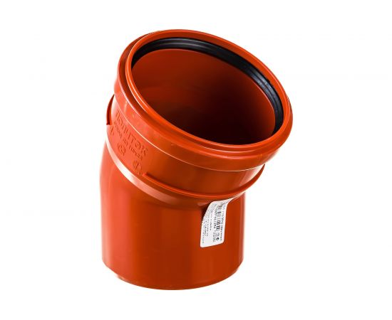 Отвод ПОЛИТЭК 110, 30 градусов 200211030 – изображение 3