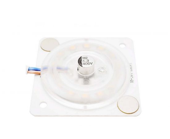 Светодиодная плата Apeyron 220В, 12Вт, прямоугольная с линзой, без пульсации, ТБ 02-12 – изображение 3