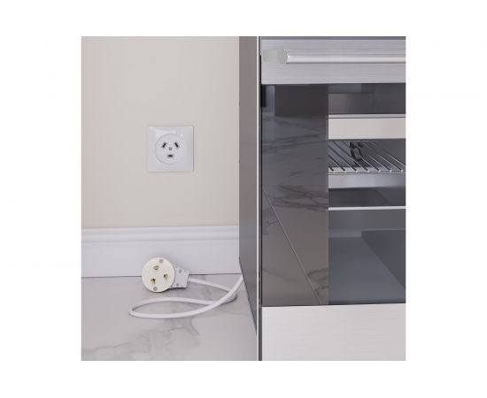 Комплект: розетка с вилкой для электроплиты WERKEL W1189201 32А 250В, a053500 – изображение 3