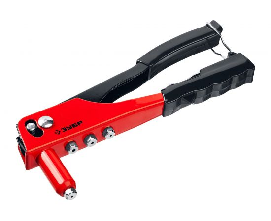 Заклепочник Зубр М-100 для заклепок 2.4-4.8 мм, стальной корпус 31050_z01 – изображение 4