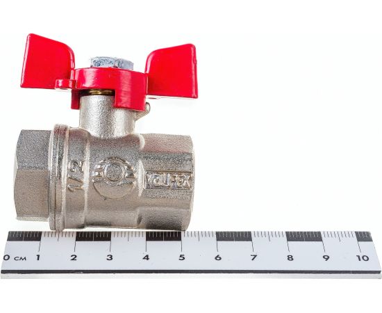 Шаровой кран VALFEX PREMIUM для воды, 1/2"" ВР/ВР, бабочка VF.217.NB1.012.PREMIUM – изображение 4