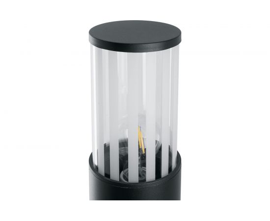 Садово-парковый светильник FERON серии Торонто, НТУ, DH0905 230V без лампы E27 столб черный 11657 – изображение 4