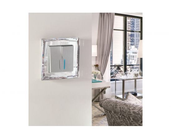 Рамка Werkel W0011220 на 1 пост зеркальный a051017 – изображение 4