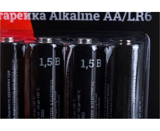 Батарейка Gigant Alkaline АА/LR6 блистер 4 шт. GBA-2A-4 – изображение 5