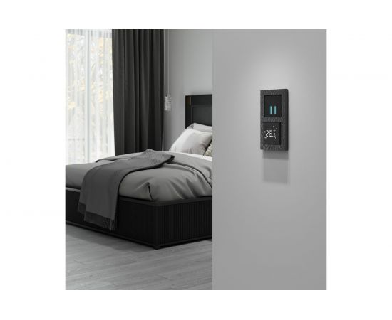 Сенсорный терморегулятор для теплого пола WERKEL Wi-Fi, черный W1151208 a056754 – изображение 8