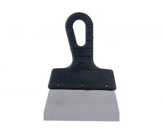 Шпатель фасадный из нержавеющей стали, 150 мм, пластмассовая ручка СИБРТЕХ 85436 