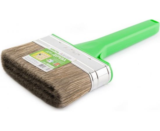 Кисть для работ по дереву Акор смешанная щетина, 100х12мм КД100*12 