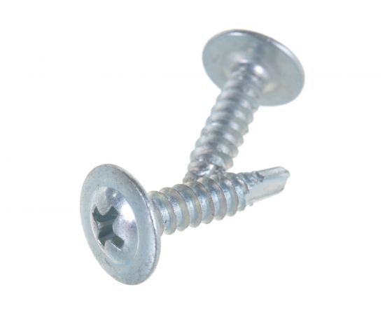 Саморез с прессшайбой Метиз-Эксперт 4.2х19 сверло, оц. уп. 3000 шт. БП-00012772 