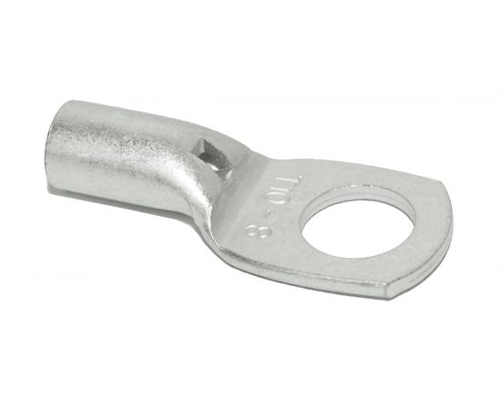 Кабельный наконечник KLR KL-T-01008 с контрольным отверстием 10мм2/М8 3001008 